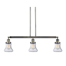 Bellmont 3 Light 39" Wide Linear Chandelier