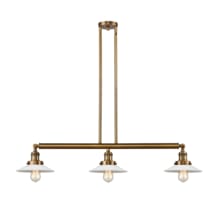 Halophane 3 Light 41" Wide Linear Chandelier