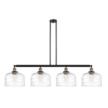 Bell 4 Light 54" Wide Linear Pendant