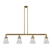 Bellmont 4 Light 51" Wide Linear Chandelier