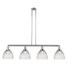 Seneca Falls 4 Light 51" Wide Linear Chandelier