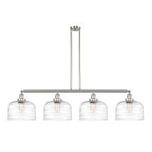 Bell 4 Light 54" Wide Linear Pendant