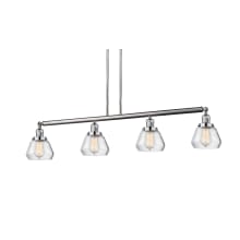 Fulton 4 Light 51" Wide Linear Chandelier