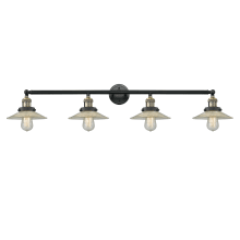 Halophane 4 Light 45" Wide Bathroom Vanity Light