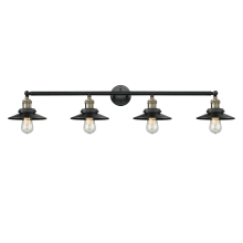 Railroad 4 Light 44" Wide Bathroom Vanity Light