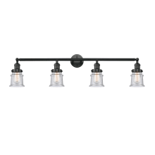 Small Canton 4 Light 42" Wide Bathroom Vanity Light