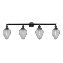 Geneseo 4 Light 43" Wide Bathroom Vanity Light