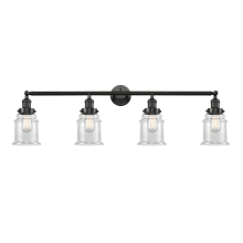 Canton 4 Light 42" Wide Bathroom Vanity Light