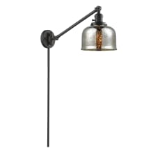 Large Bell 25" Tall Hardwired or Plug-In Wall Sconce / Converts to Pendant