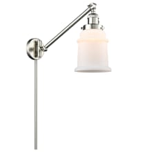 Canton Single Light 25" Tall Bathroom Sconce