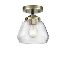 Fulton 7" Wide Semi-Flush Ceiling Fixture with 8" Height