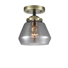 Fulton 7" Wide Semi-Flush Ceiling Fixture with 8" Height