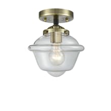 Small Oxford 8" Wide Semi-Flush Ceiling Fixture