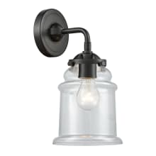 Canton Single Light 11" Tall Bathroom Sconce