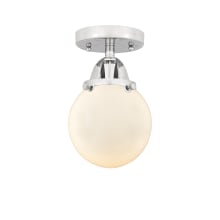 Beacon 6" Wide Semi-Flush Globe Ceiling Fixture