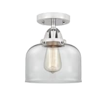 Bell 8" Wide Semi-Flush Ceiling Fixture