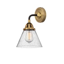 Cone 11" Tall Wall Sconce with Shade
