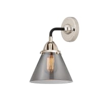 Cone 11" Tall Wall Sconce with Shade
