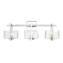 Striate 3 Light 24" Wide Vanity Light