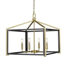 Wiscoy 4 Light 20" Wide Pendant