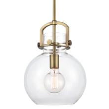 Newton 10" Wide Pendant with Onion Shade