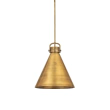 Newton Cone 18" Wide Suspension Pendant