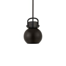 Newton Sphere 8" Wide Suspension Mini Pendant