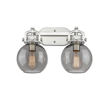 Newton Sphere 2 Light 17" Wide Vanity Light