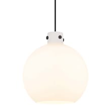 Newton Sphere 3 Light 16" Wide Pendant