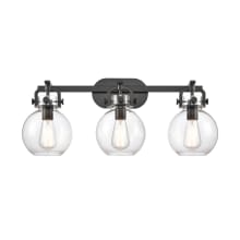 Newton Sphere 3 Light 27" Wide Vanity Light