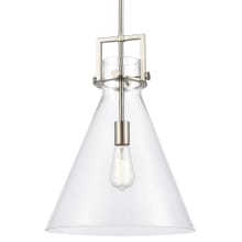 Newton 14" Wide Pendant with Tapered Shade