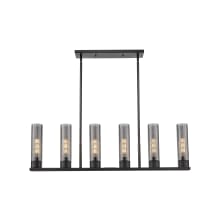 Empire 6 Light 44" Wide Linear Pendant