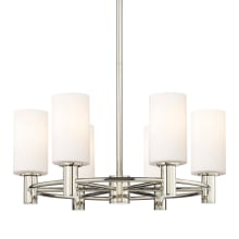 Crown Point 6 Light 24" Wide Chandelier