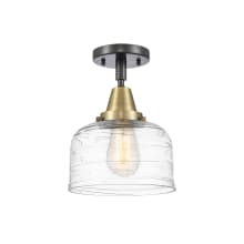 Bell 8" Wide Semi-Flush Ceiling Fixture