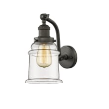 Canton Single Light 12" Tall Bathroom Sconce