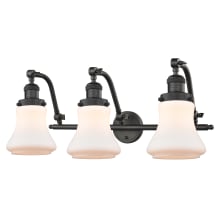 Bellmont 3 Light 28" Wide Bathroom Vanity Light