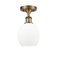 Belfast 6" Wide Semi-Flush Ceiling Fixture