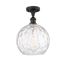 Athens 10" Wide Semi-Flush Globe Ceiling Fixture