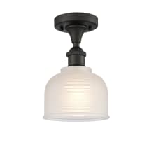 Dayton 6" Wide Semi-Flush Ceiling Fixture