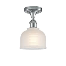 Dayton 6" Wide Semi-Flush Ceiling Fixture