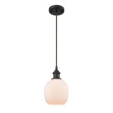 Belfast 6" Wide Mini Pendant - Cord Suspension