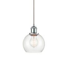 Athens 6" Wide Mini Pendant with Shade