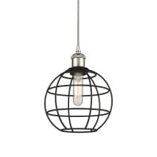 Lake Placid 8" Wide Cage Mini Pendant with Shade