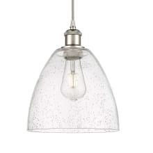 Bristol Glass 9" Wide Mini Pendant with Shade