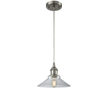 Disc Single Light 10" Wide Mini Pendant