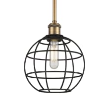 Lake Placid 8" Wide Cage Mini Pendant