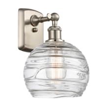 Deco Swirl 13" Tall Bathroom Sconce