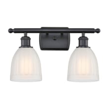 Brookfield 2 Light 16" Wide Bathroom Vanity Light