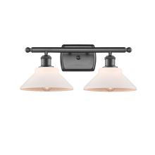 Orwell 2 Light 18" Wide Bathroom Vanity Light