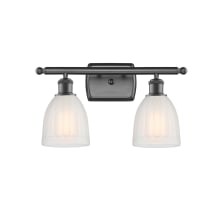 Brookfield 2 Light 16" Wide Bathroom Vanity Light